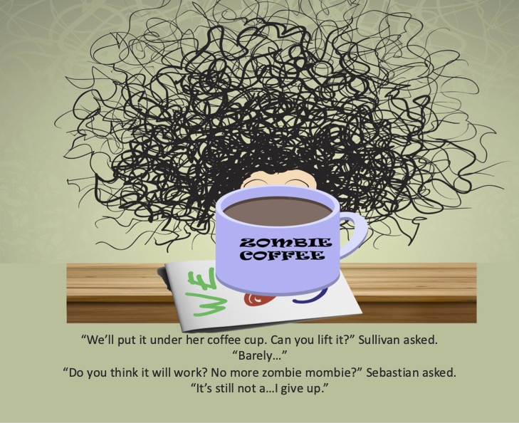 Front page edge shading